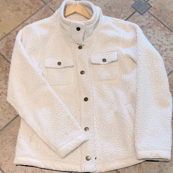 Marmot Cream Sherpa Jacket - Picture 1 of 4